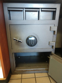 Depository Safe Opened