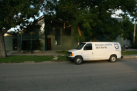 Locksmith Van in front of House on Poyntz Avenue